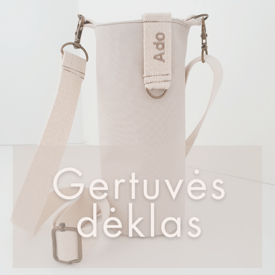 Gertuvės dėklas su ilga rankena