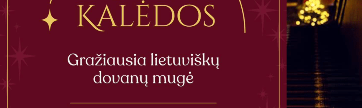 Susitikime Kalėdų Pop-up mugėje "Kūrėjų Kalėdos"!