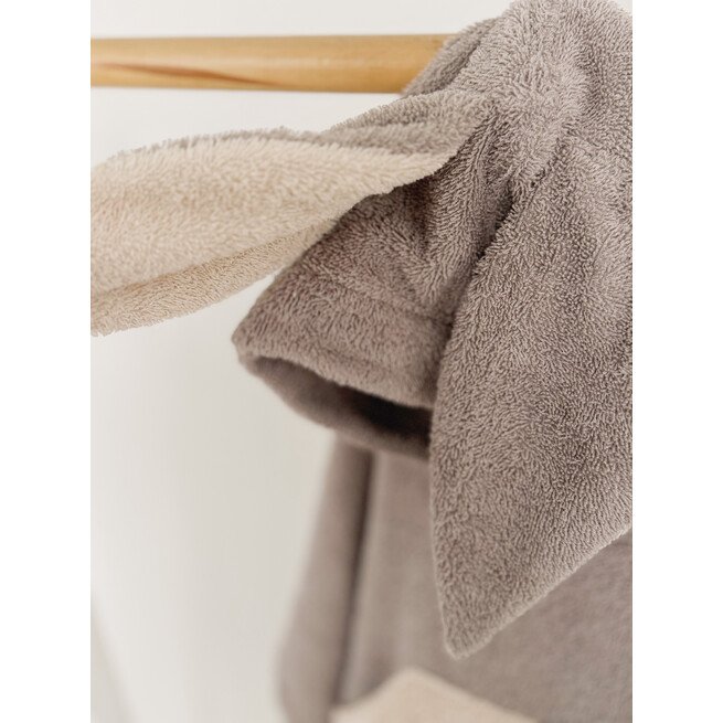 Vaikiškas rudas pončas su ausytėmis 1