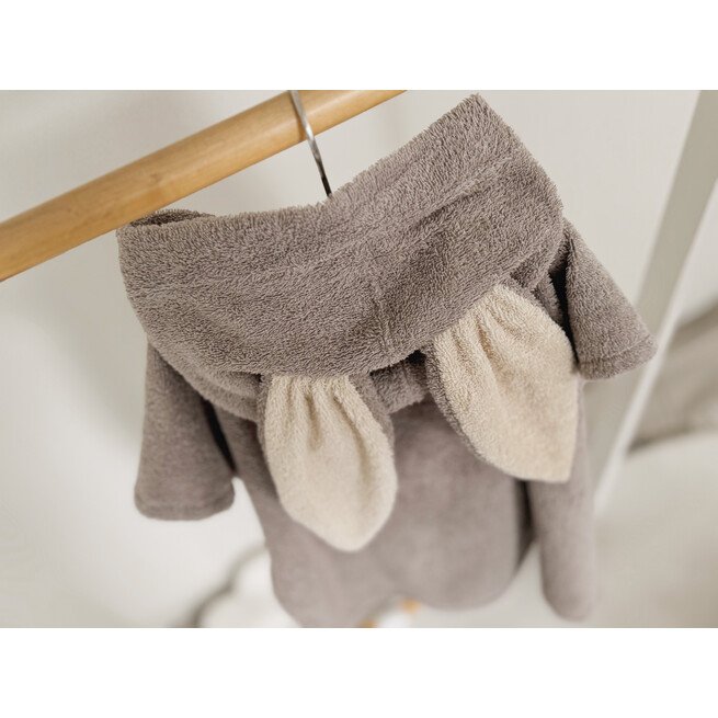 Vaikiškas rudas pončas su ausytėmis 3