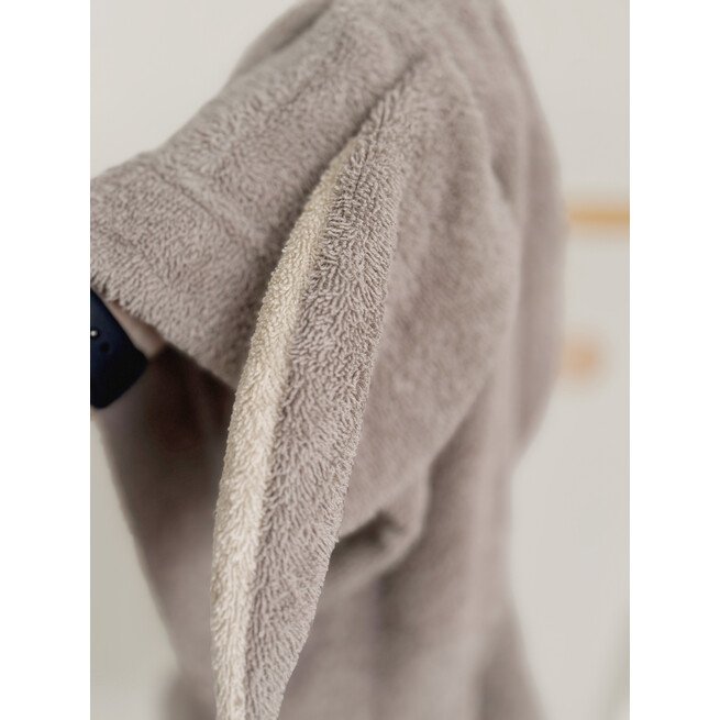 Vaikiškas rudas pončas su ausytėmis 4