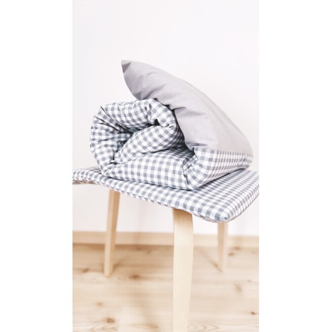 Pilka kūdikių patalynė "Retro" 2