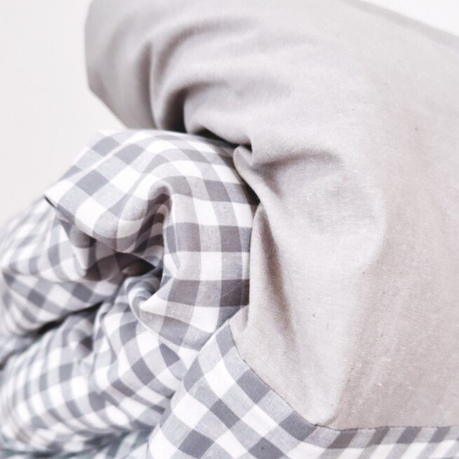 Pilka kūdikių patalynė "Retro" 3