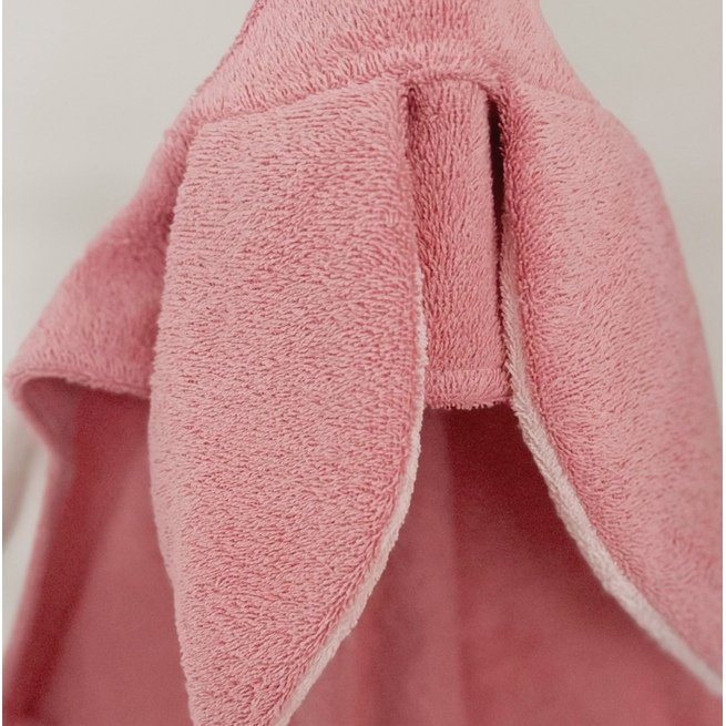 Rankšluostis rožinis su MEGA kiškučio ausimis 