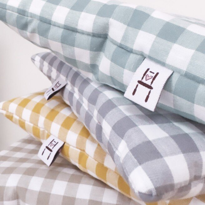 Pleduko/užklotuko ir pagalvėlės rinkinys "Retro" PILKAS 1