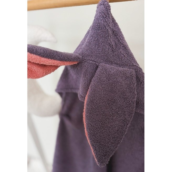 Rankšluostis violetinis su MEGA kiškučio ausimis  4