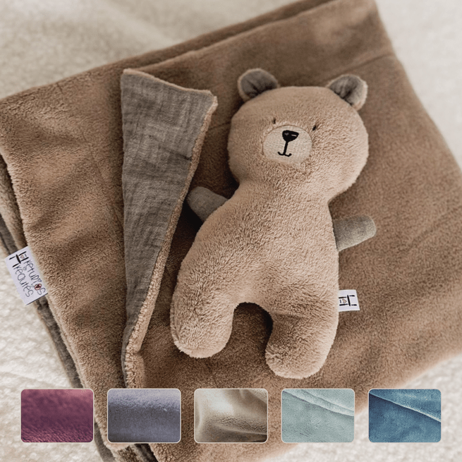 Minkšti pliušiniai pledukai "Sapnų paletė"