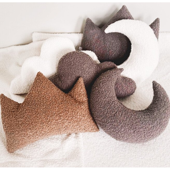 Pliušinių pagalvėlių rinkinys PILKAS 2