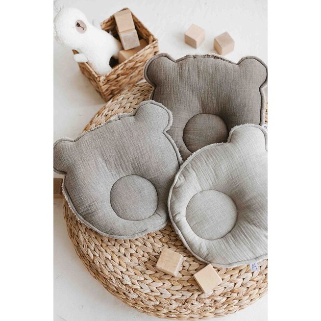 Kūdikio pagalvėlės ir migduko rinkinys "Debesys"